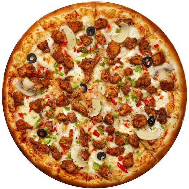 Chicken & Mushroom Pizza