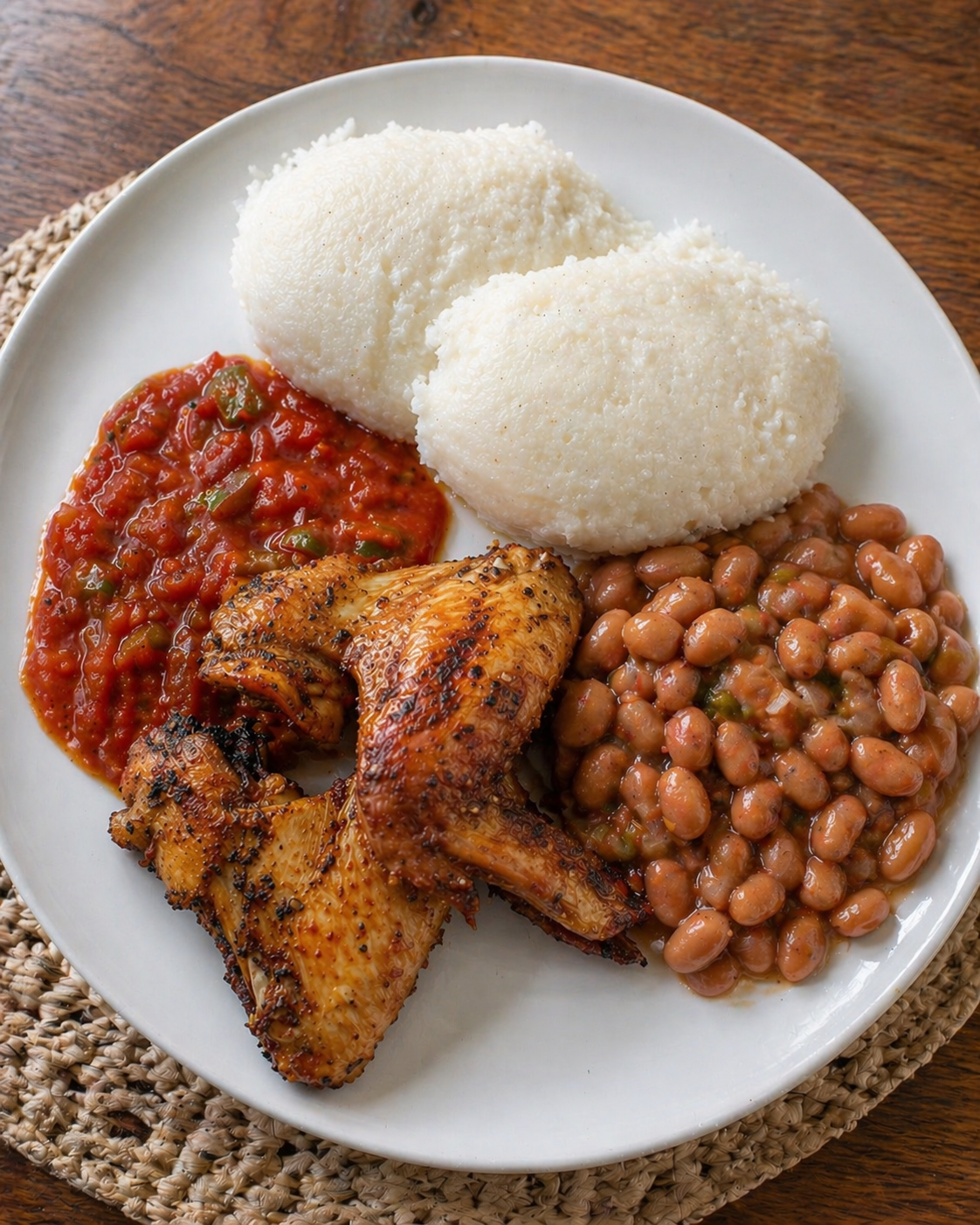 Chicken & Nshima